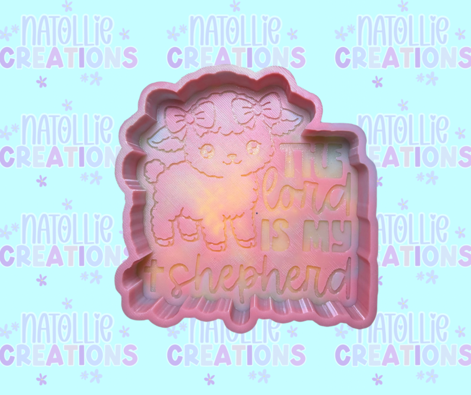 The Lord Is My Shepherd Freshie Silicone Mold