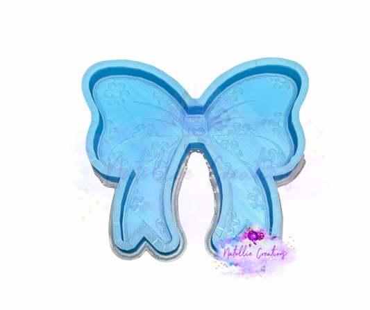 Floral Bow Freshie Silicone Mold