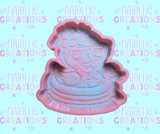 Summer Duck Freshie Silicone Mold