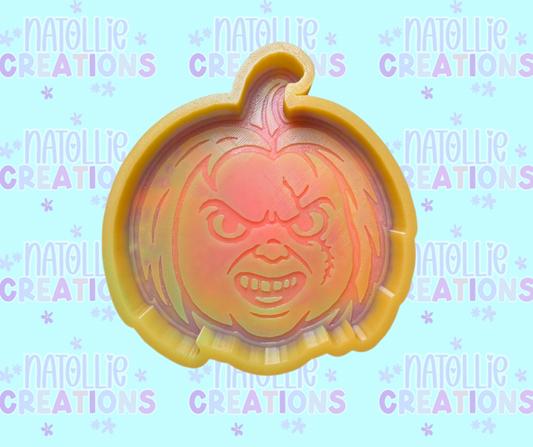 Killer Doll Pumpkin Freshie Silicone Mold