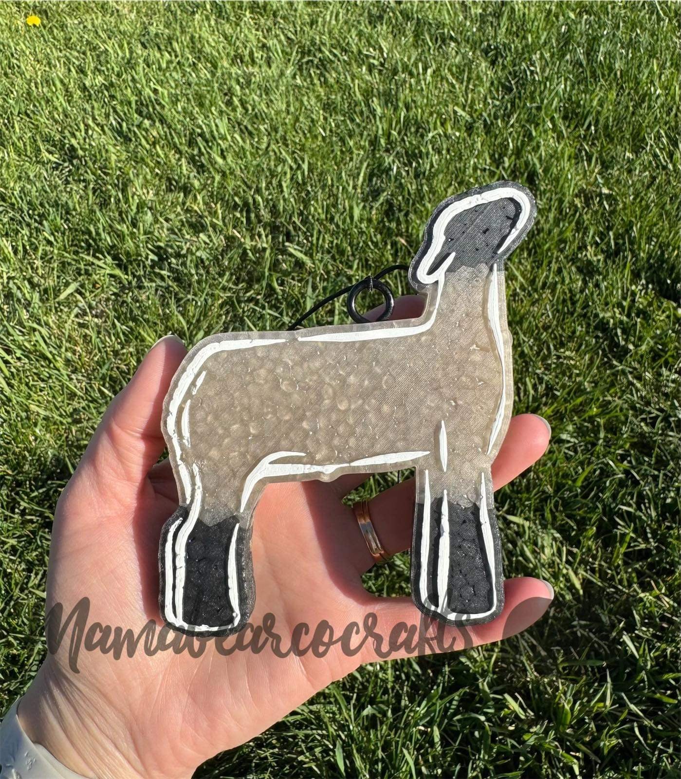 Lamb - Show Animal Freshie Silicone Mold