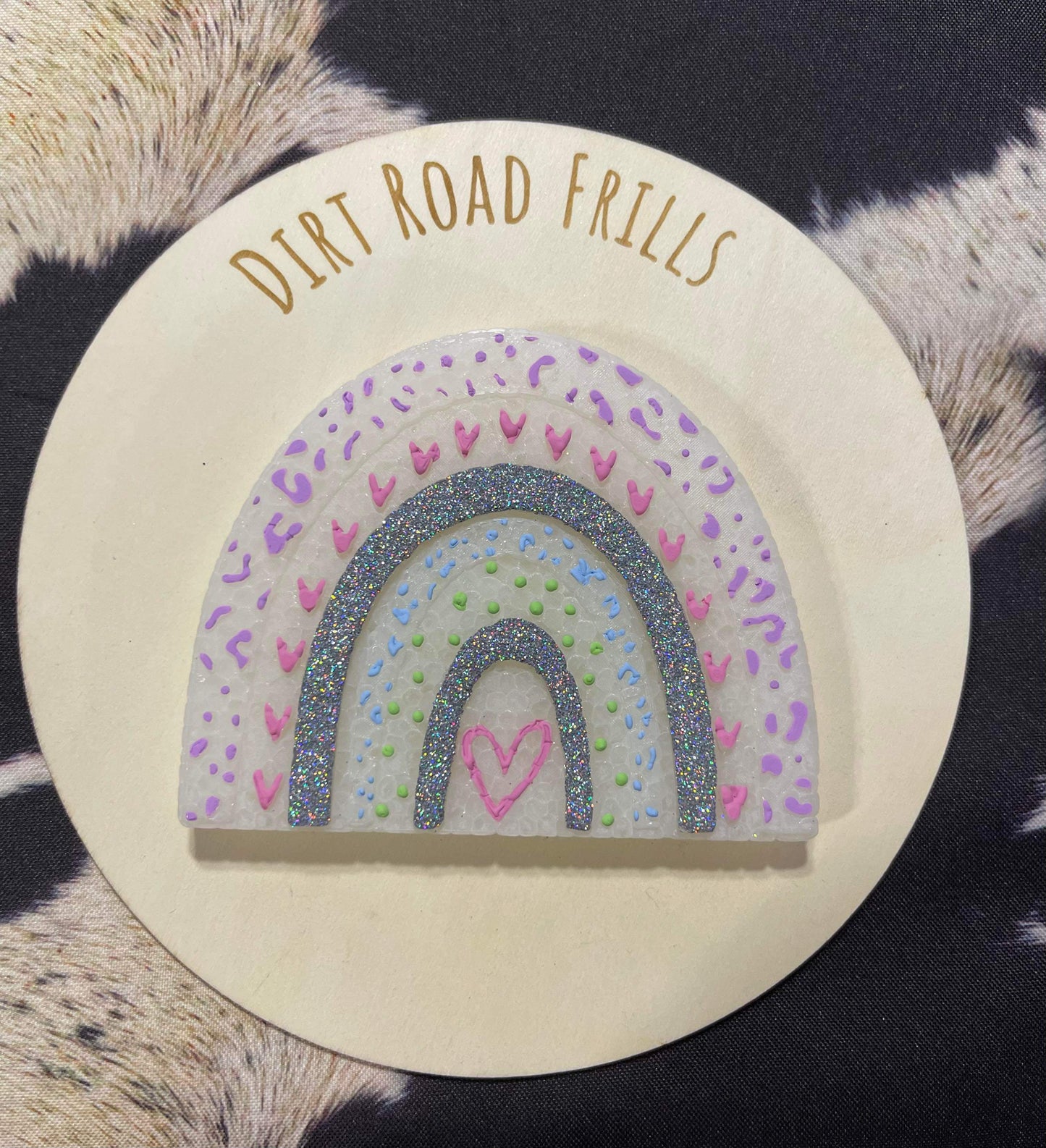 Boho Rainbow Freshie Silicone Mold