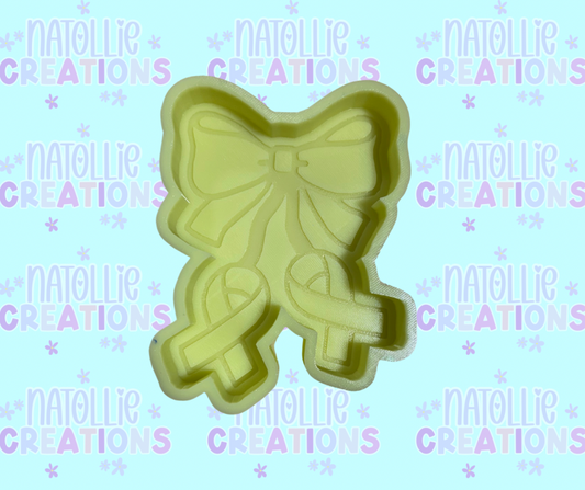 Awareness Ribbon Cherry Freshie Silicone Mold