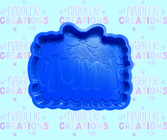 Framed Aunt Freshie Silicone Mold