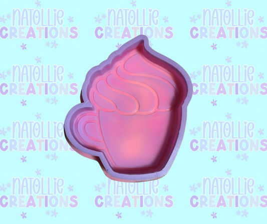 Whipped Cream Mug Freshie Silicone Mold