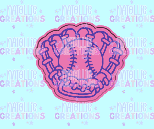 Baseball Mitt Freshie Silicone Mold
