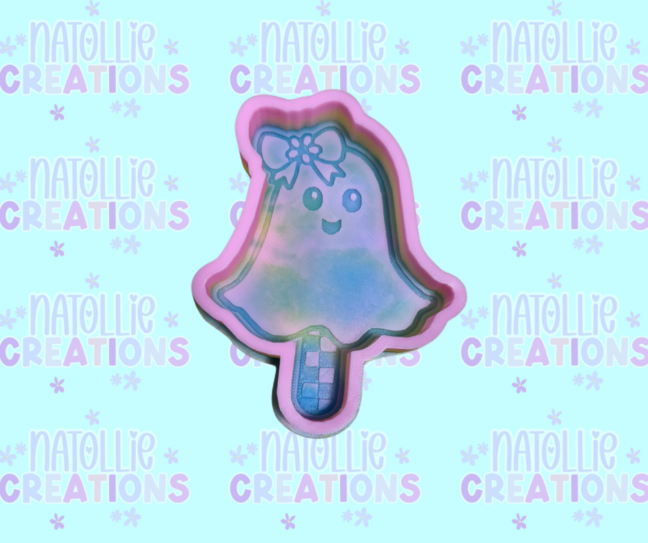 Ghost Popsicle Freshie Silicone Mold