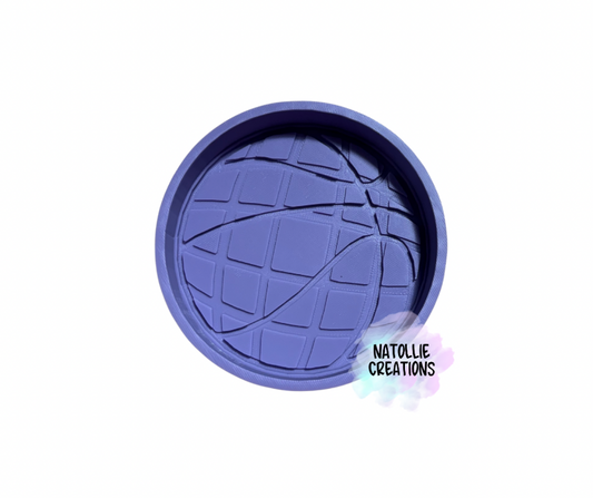 Disco Basketball Freshie Silicone Mold