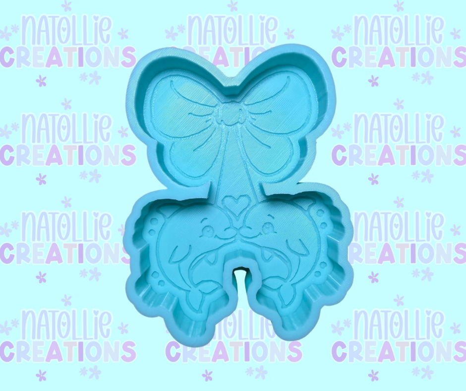 Dolphin Cherry Freshie Silicone Mold