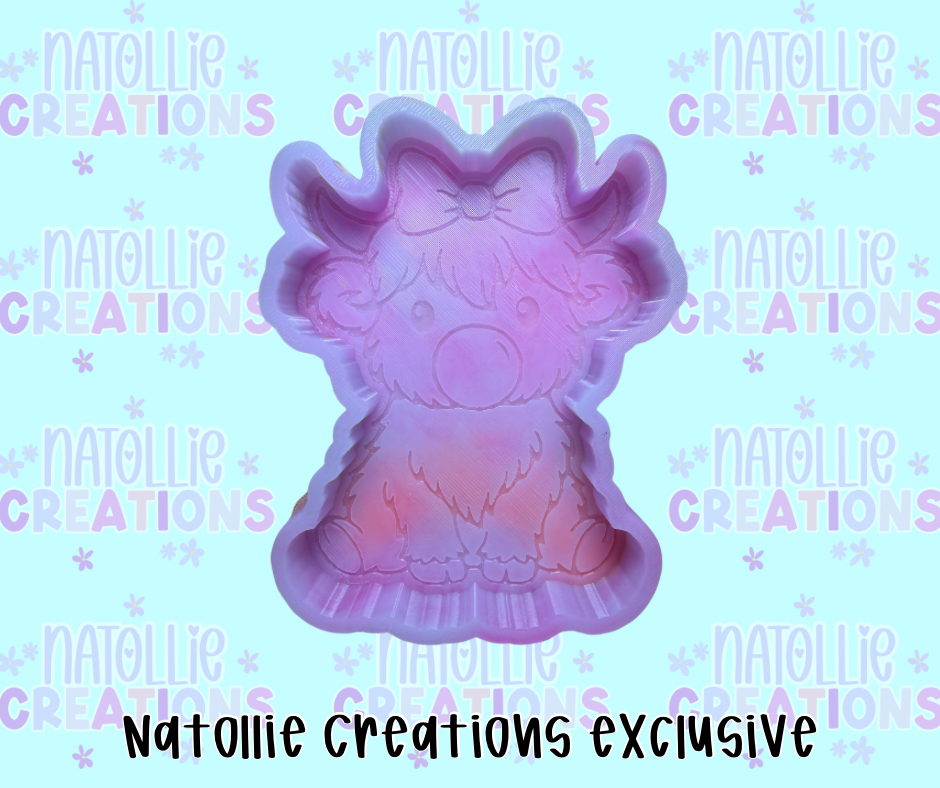 Bubble Highland Freshie Silicone Mold