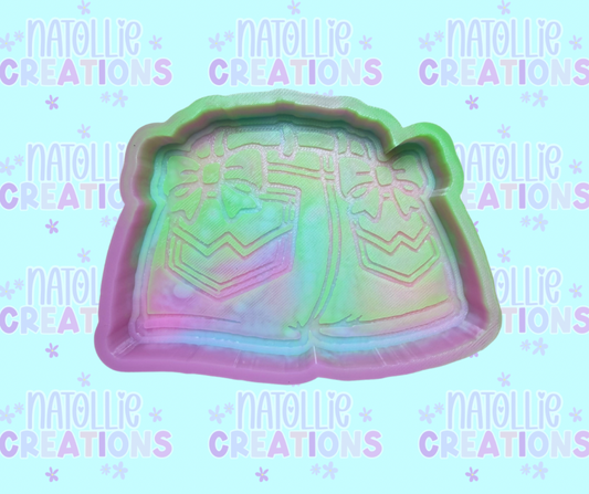 Shorts W/ Bow Freshie Silicone Mold