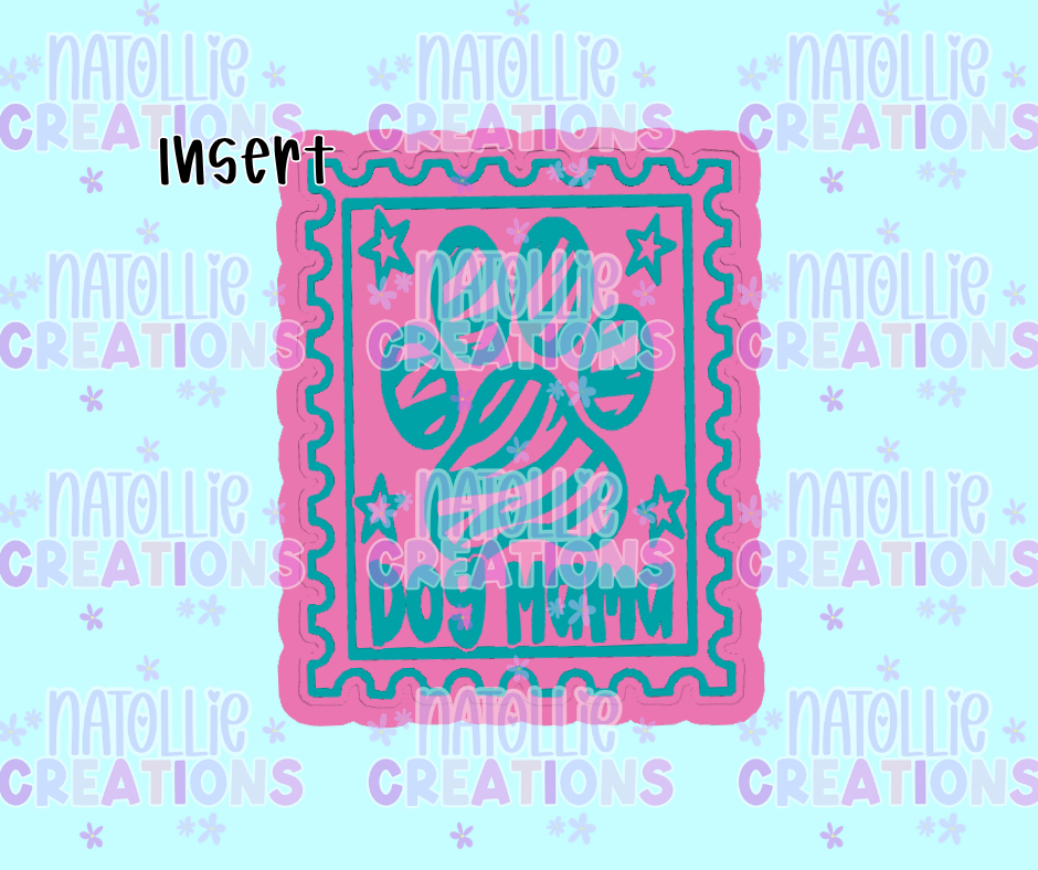 Paw - Dog Mama Stamp Insert Freshie Silicone Mold