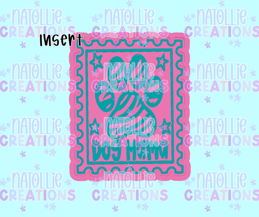 Paw - Dog Mama Stamp Insert Freshie Silicone Mold