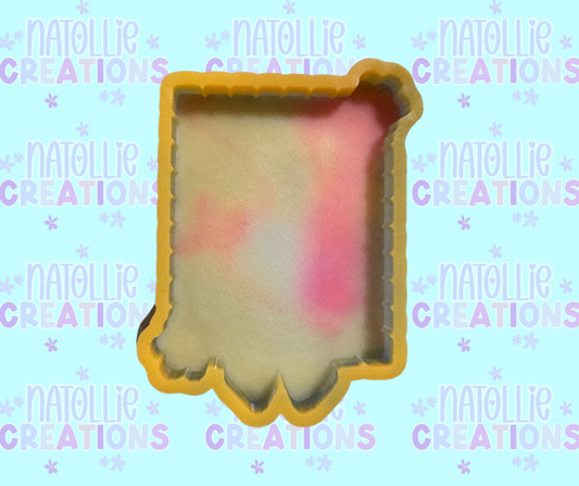 Groovy Stamp + Inserts Freshie Silicone Mold
