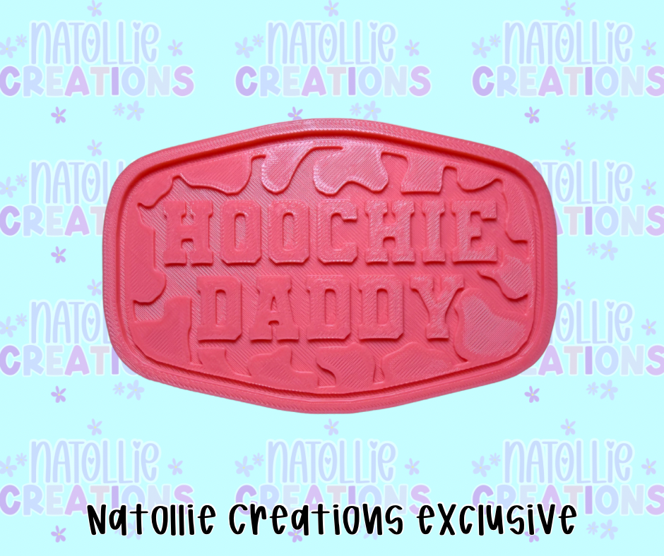 Hoochie Daddy Patch Insert Freshie Silicone Mold