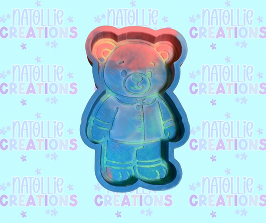 Pajama Bear Freshie Silicone Mold