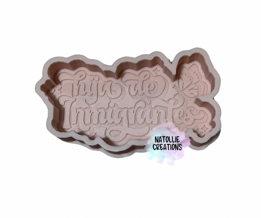 Hija de Inmigrantes Freshie Silicone Mold