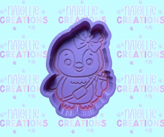 Boojee Penguin Freshie Silicone Mold