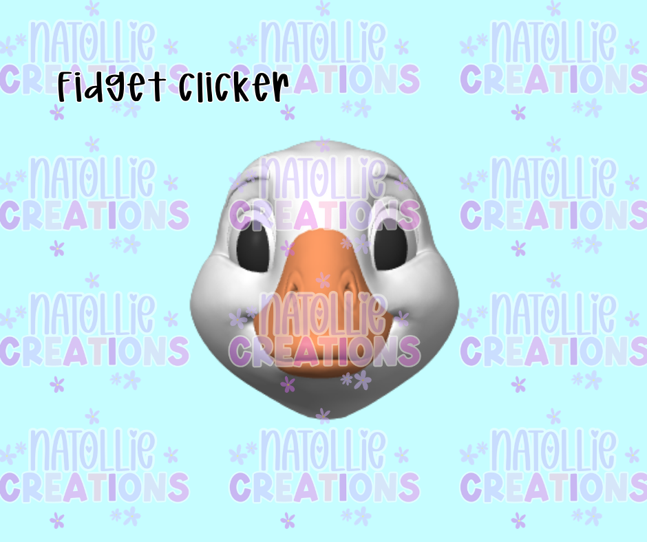 Goose Head Clicker Fidget