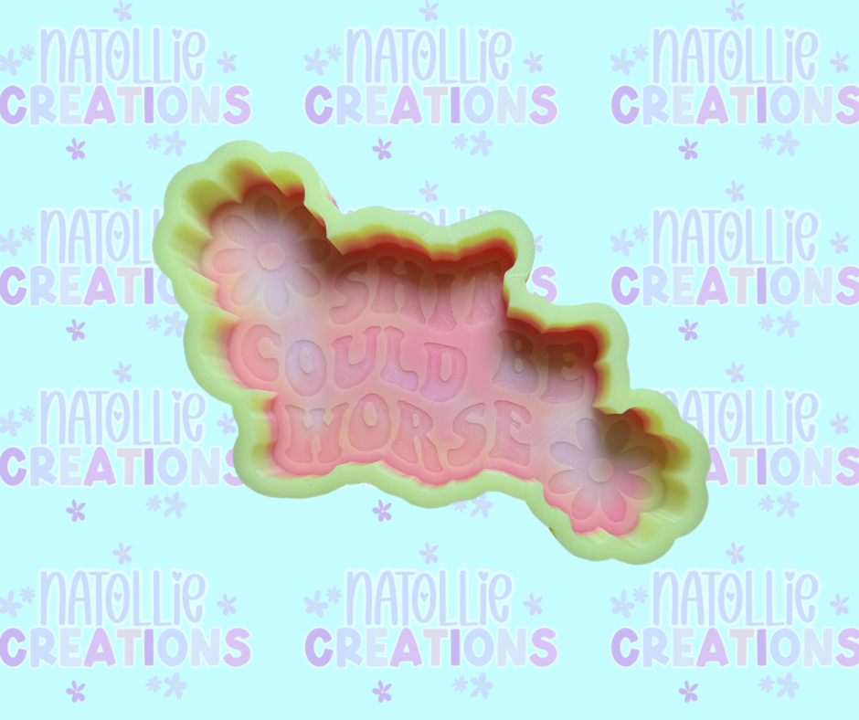 Shit Could Be Worse Freshie Silicone Mold