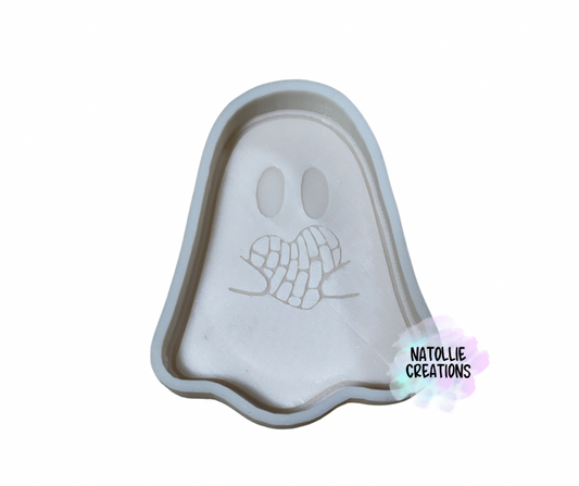 Ghost W/ Concha Freshie Silicone Mold