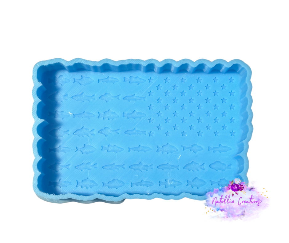 Fish Flag Freshie Silicone Mold