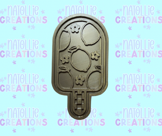 Lemon Popsicle Insert Freshie Silicone Mold