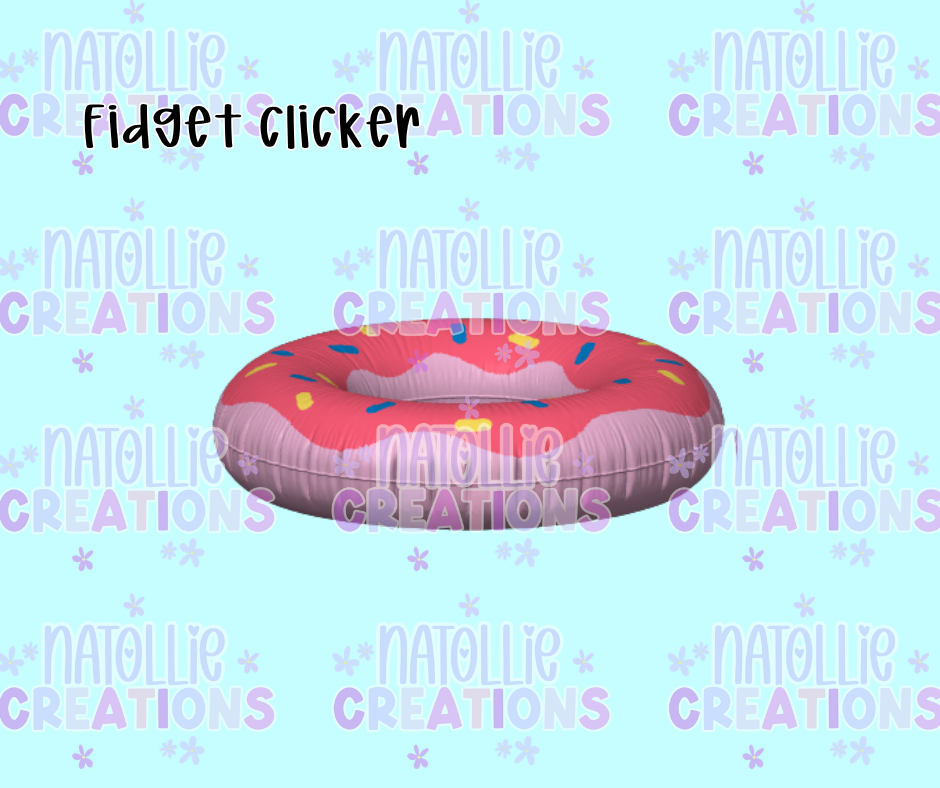 Pool Floatie Clicker Fidget