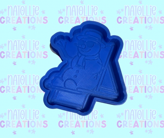 Summer Snowman Freshie Silicone Mold