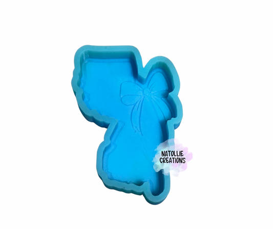 New Jersey W/ Bow Freshie Silicone Mold