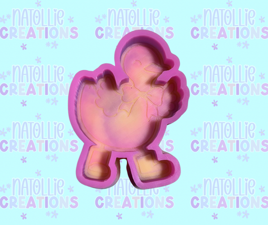 Goose W/ Bow Freshie Silicone Mold