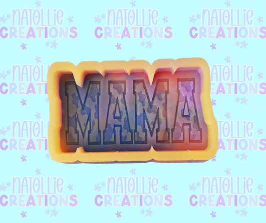 Cow Print Mama Freshie Silicone Mold