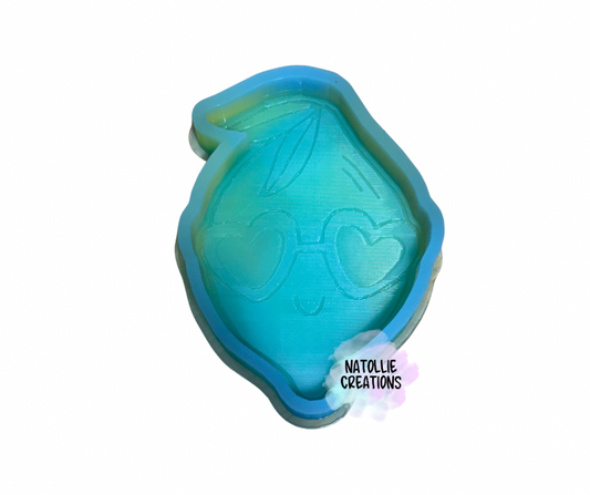 Groovy Lemon Freshie Silicone Mold