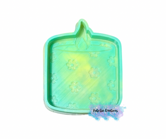 Floral Candle Freshie Silicone Mold