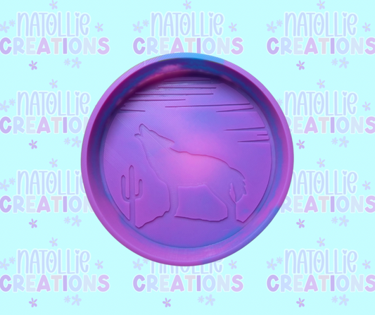 Scenic Coyote Freshie Silicone Mold