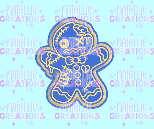 Spooky Gingerbread Freshie Silicone Mold