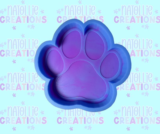 Paw Print Freshie Silicone Mold