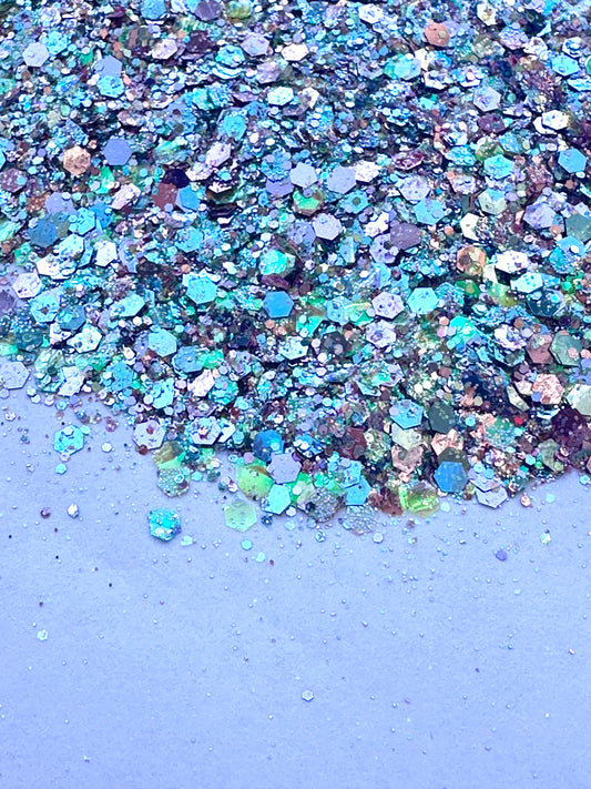 Cotton Candy Skies Custom Mix Chunky Glitter