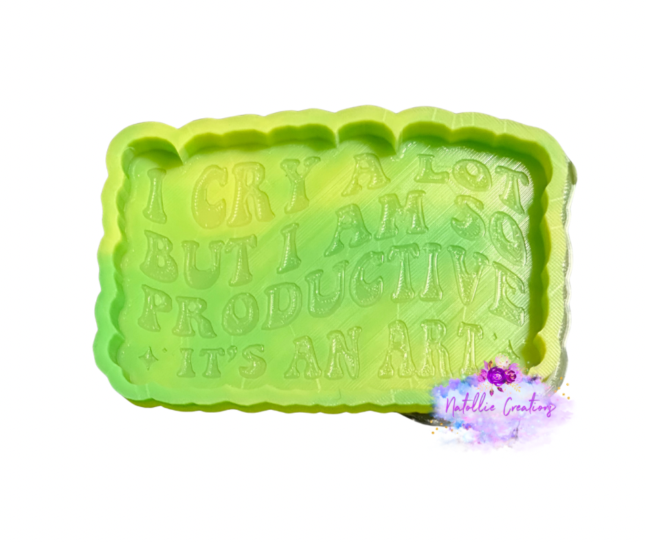 I Cry A Lot Freshie Silicone Mold