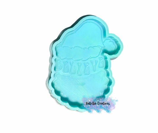 Believe Santa Freshie Silicone Mold