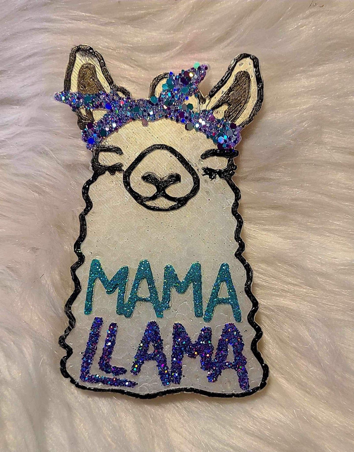 Llama Mama Freshie Silicone Mold