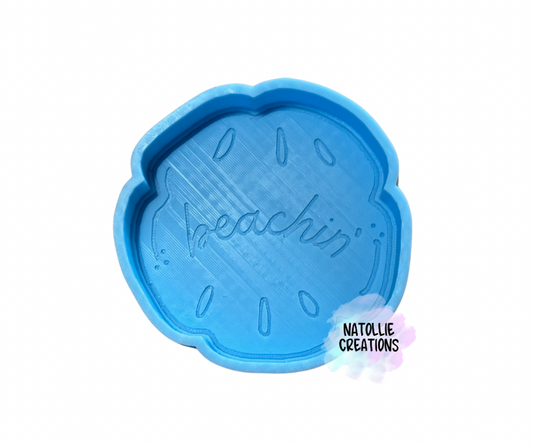 Beachin’ Sand Dollar Freshie Silicone Mold