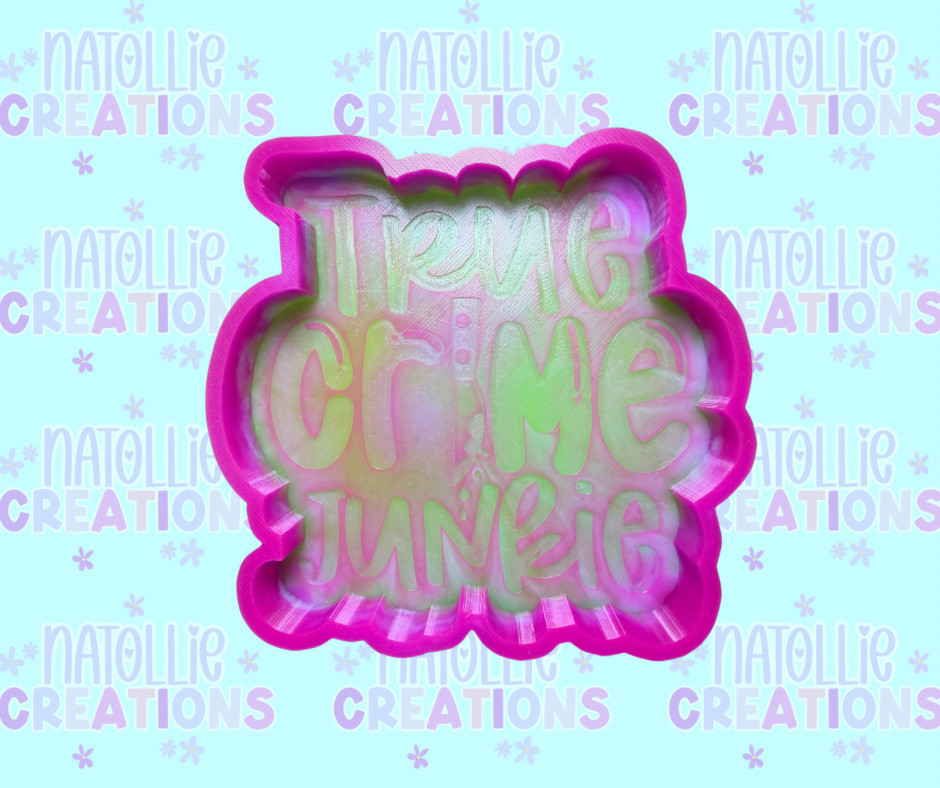 True Crime Junkie Freshie Silicone Mold