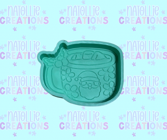 Mug W/ Santa Freshie Silicone Mold