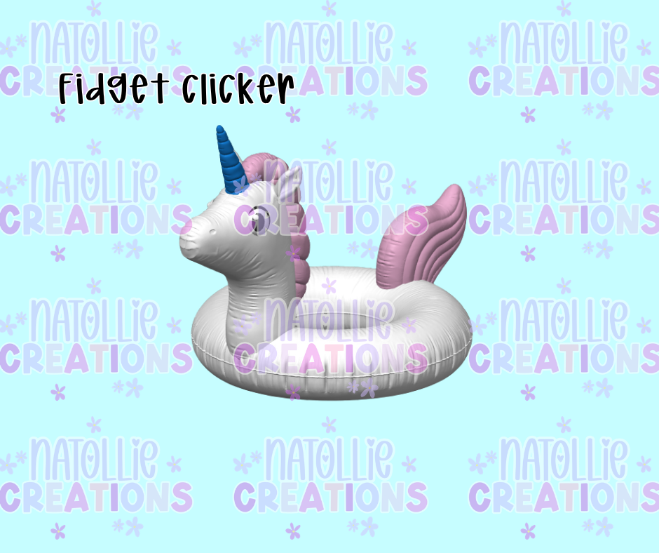 Pool Floatie Clicker Fidget