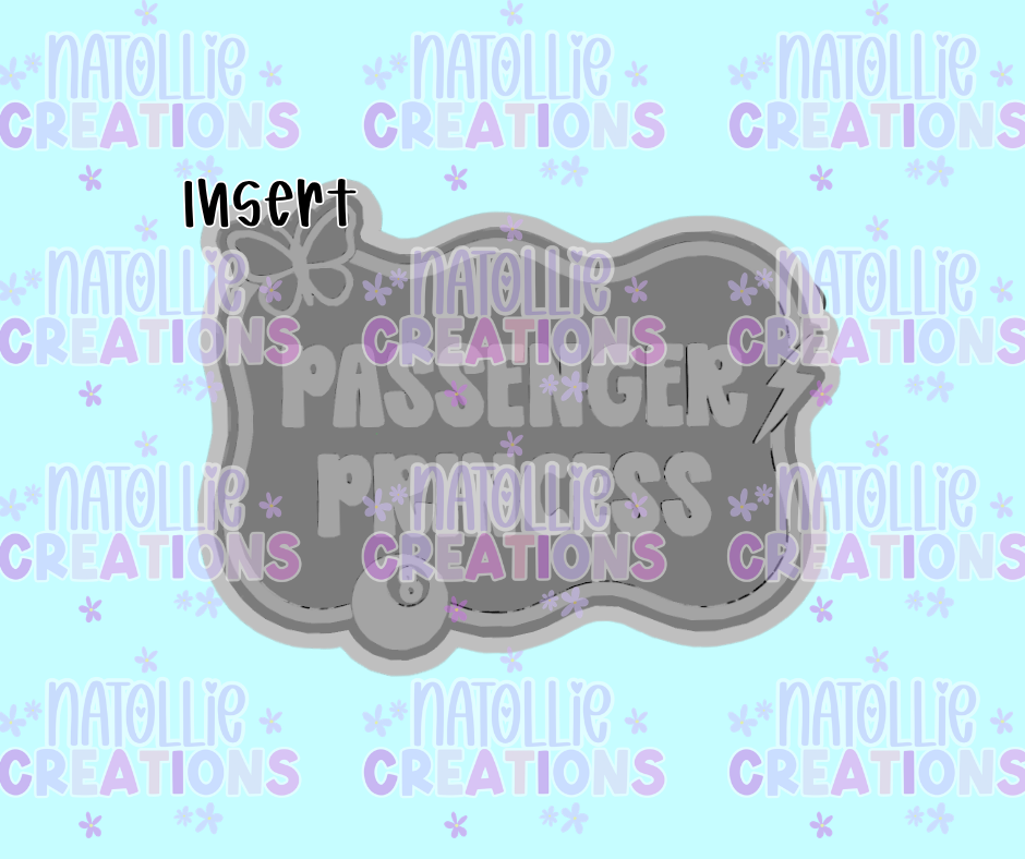 Passenger Princess Insert Freshie Silicone Mold