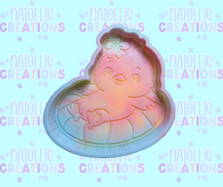 Floatie Chick Freshie Silicone Mold