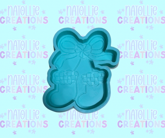 Stocking Cherry Freshie Silicone Mold