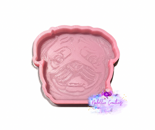 Pug Freshie Silicone Mold