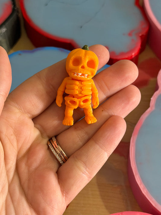 Articulated Pumpkin Skull